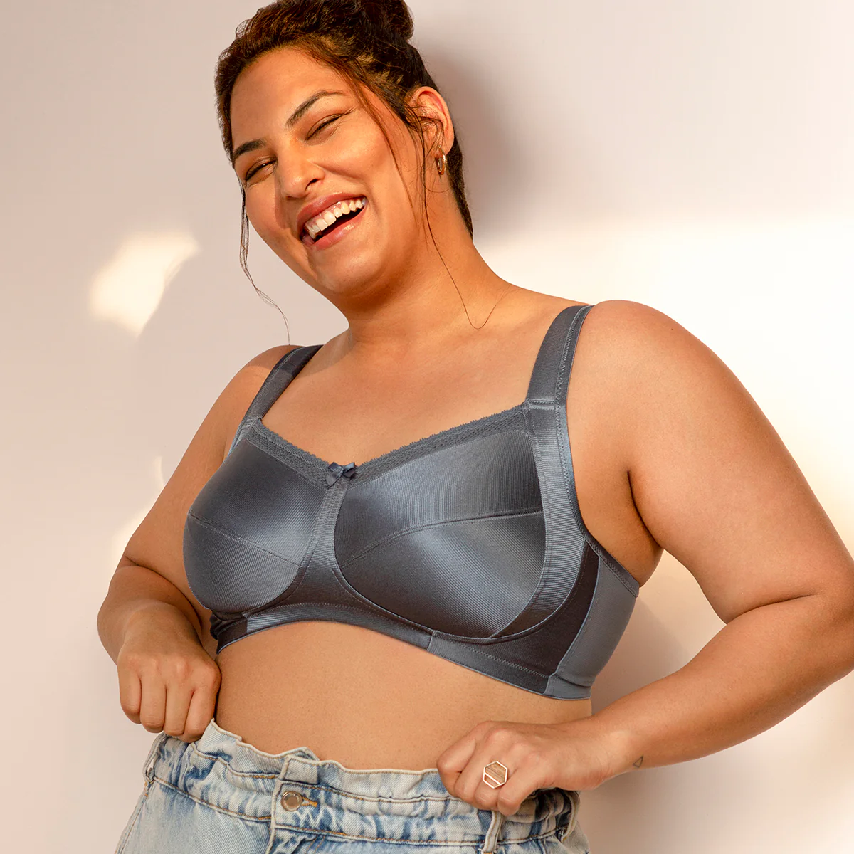 Lift Me Up Bra-NYB042-Light Blue - Image 3