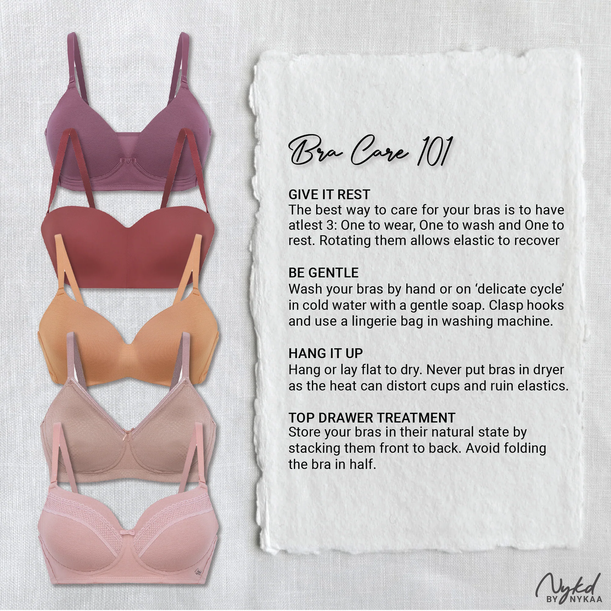 Nykd By Nykaa The Ultimate Multiway Strapless Padded Wired Bra NYB027 Red - Image 11