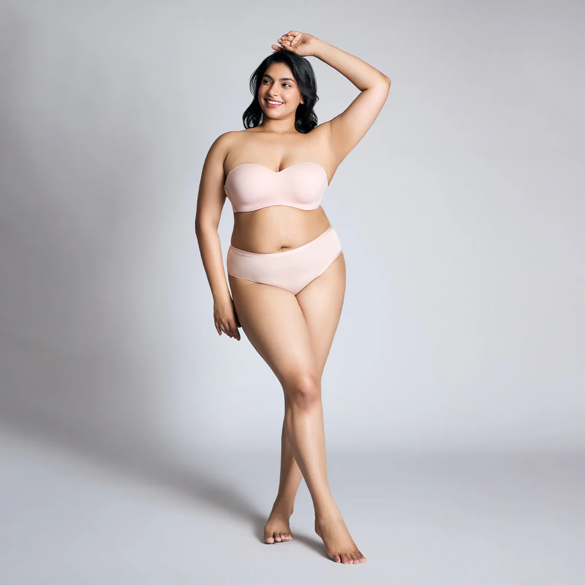 Nykd By Nykaa The Ultimate Multiway Strapless Padded Wired Bra NYB027 P Nude - Image 9